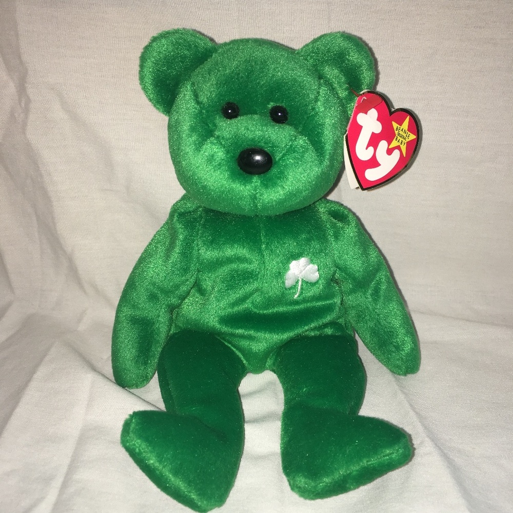 Erin TY Beanie Baby, 1st Edition, 1997, NO ERRORS, Rare, Retired
